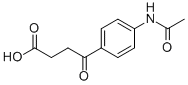 4-(乙酰基氨基)-Γ-氧代苯丁酸, 5473-15-4, 结构式