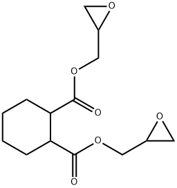 环己烷-1,2-二羧酸二缩水甘油酯, 5493-45-8, 结构式