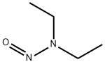 N-亚硝基二乙胺, 55-18-5, 结构式
