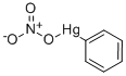 硝酸苯汞, 55-68-5, 结构式