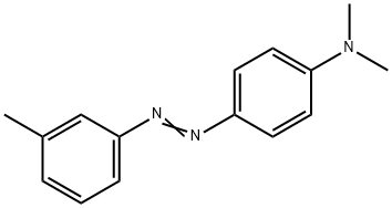 3'-甲基-4-二甲氨基偶氮苯 结构式