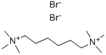 ヘキサメトニウム ブロミド 化学構造式