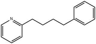 2-(4-phenylbutyl)pyridine 结构式