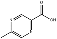 5-Methyl-2-pyrazinecarboxylic acid Struktur