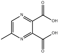 5-甲基吡嗪-2,3-二羧酸 结构式