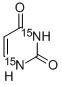 尿嘧啶-15N2, 5522-55-4, 结构式