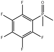 Dimethyl(pentafluorophenyl)phosphine oxide, 5525-96-2, 结构式