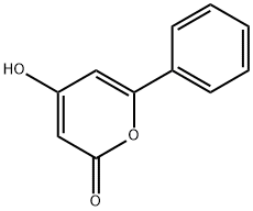 4-羟基-6-苯基-2H-吡喃-2-酮, 5526-38-5, 结构式