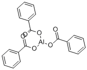 苯甲酸铝盐, 555-32-8, 结构式