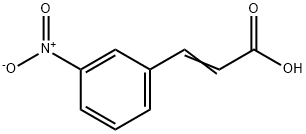 间硝基肉桂酸 结构式