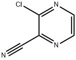 2-氯-3-氰基吡嗪 结构式