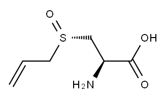 L(+)-アリイン 化学構造式