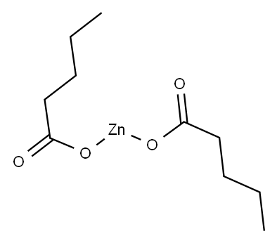 戊酸锌, 556-38-7, 结构式