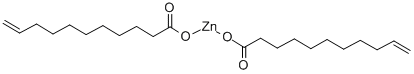 十一烯酸锌, 557-08-4, 结构式