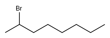 2-溴辛烷 结构式