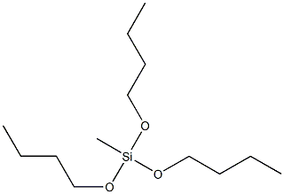 TRIBUTOXYMETHYLSILANE, 5581-68-0, 结构式