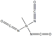 三异氰酸(甲基)硅 结构式