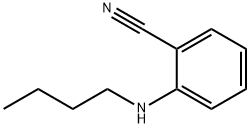 2-(丁基氨基)苯甲腈 结构式