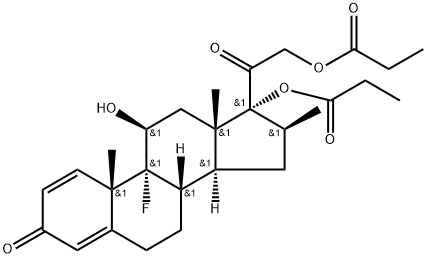 倍他米松二丙酸酯, 5593-20-4, 结构式