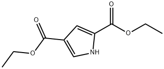 吡咯-2,4-二甲酸二乙酯 结构式