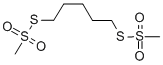 1,5-Pentanediyl Bismethanethiosulfonate, 56-00-8, 结构式