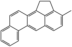 3-Methylbenza[j]aceanthrene 结构式