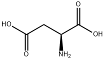 L-アスパラギン酸 化学構造式