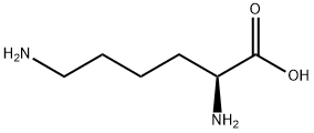 L-赖氨酸, 56-87-1, 结构式