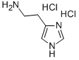 组胺二盐酸盐, 56-92-8, 结构式