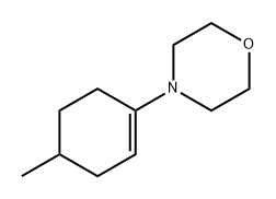 1-Morpholino-4-methyl-1-cyclohexene 结构式