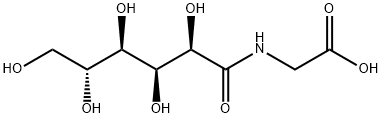 N-D-葡萄糖酰基甘氨酸, 5616-22-8, 结构式