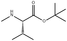 L-缬氨酸,N-甲基-,1,1-二甲基乙酯 结构式
