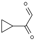 2-环丙基-2-羰基乙醛, 5617-85-6, 结构式