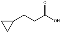 3-环丙基丙酸, 5618-03-1, 结构式