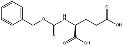 ((苄氧基)羰基)谷氨酸 结构式