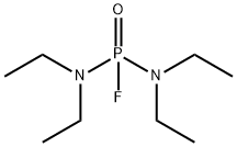 Bis(diethylamino)fluorophosphine oxide 结构式