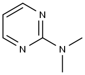 2-ジメチルアミノピリミジン 化学構造式