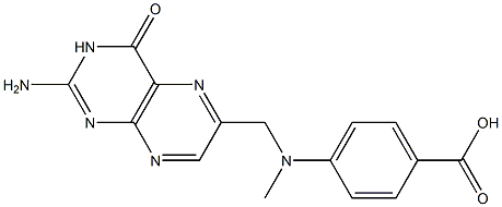 甲氨蝶呤杂质D 结构式