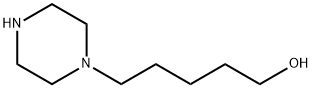 1-Piperazinepentanol(7CI,8CI,9CI) 结构式