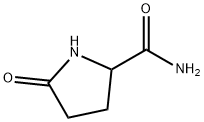 5-氧代吡咯烷-2-甲酰胺 结构式