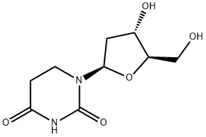 5,6-二氢-2'-脱氧尿苷 结构式