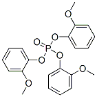 tris(2-methoxyphenyl) phosphate 结构式