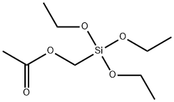 乙酰氧基甲基三乙氧基硅烷, 5630-83-1, 结构式