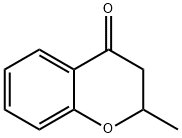 2-Methyl-2,3-dihydro-4H-1-benzopyran-4-one 结构式