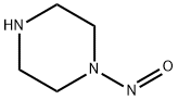 1-亚硝基哌嗪 结构式