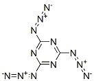 2,4,6-Triazido-s-triazine 结构式