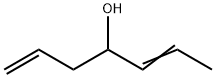 1,5-HEPTADIEN-4-OL Struktur