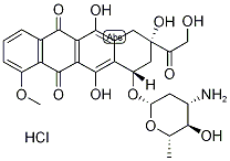 盐酸表柔比星, 56390-09-1, 结构式