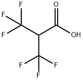 3,3,3-三氟-2-(三氟甲基)丙酸 结构式