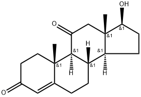 11 -酮睾酮, 564-35-2, 结构式